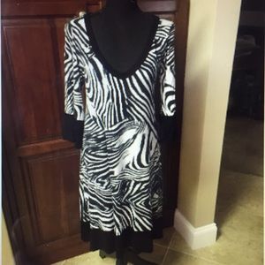 Zebra Print Dress